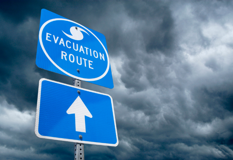 Know your evacuation route