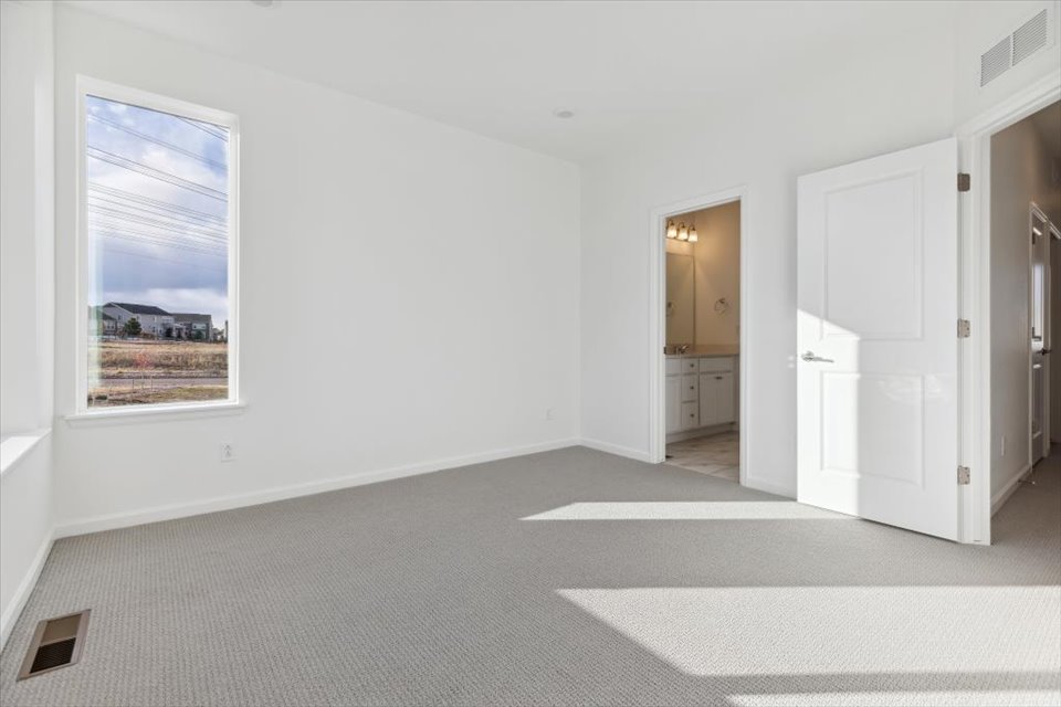 A room with white walls.