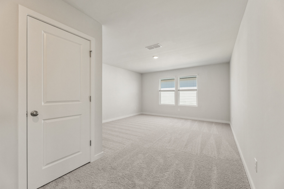 A room with white doors.