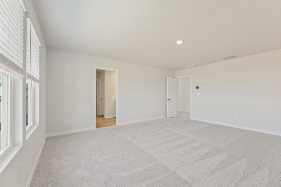 A room with white walls.