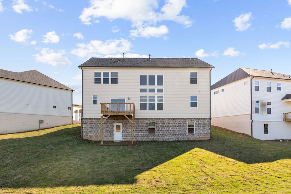 A building with a fence around it.