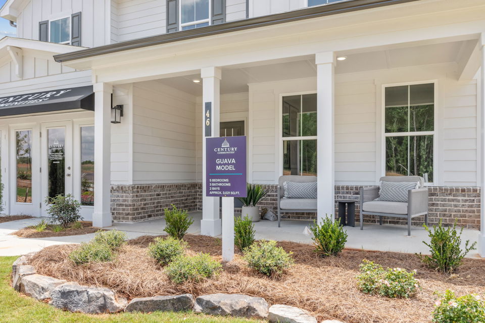 A sign in front of a building.