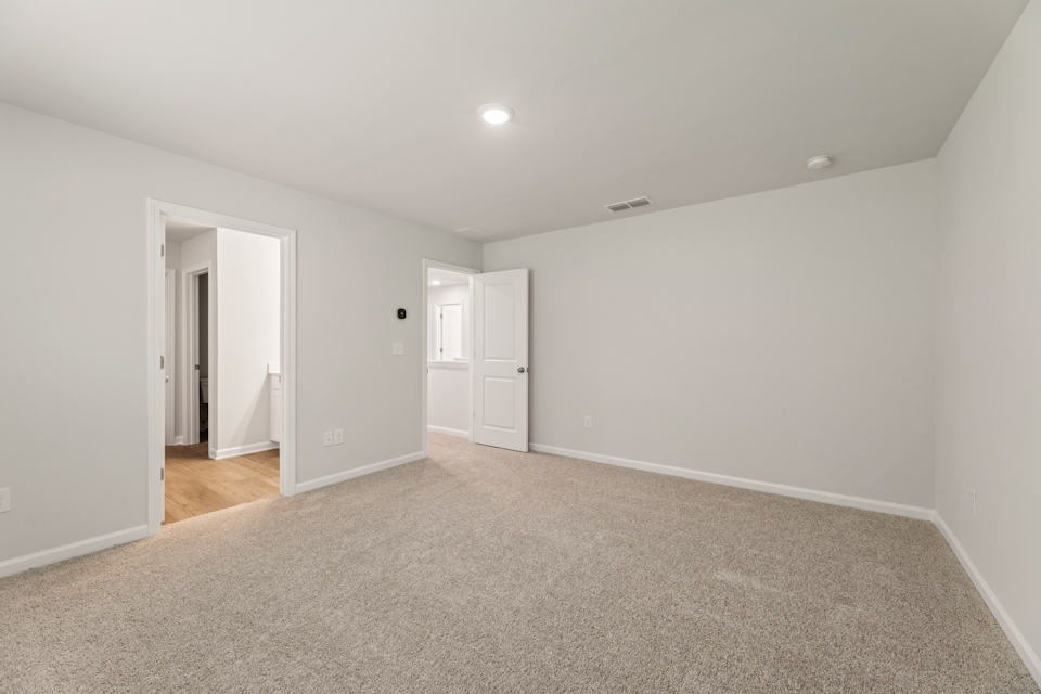 A room with white walls.