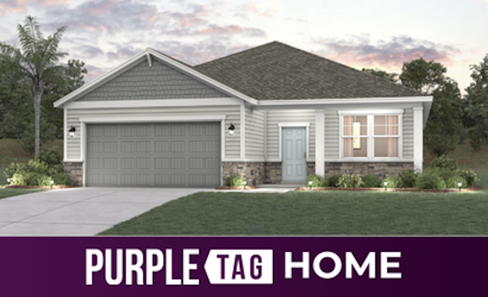 Purple Tag Home Lot 593 at NorthShore