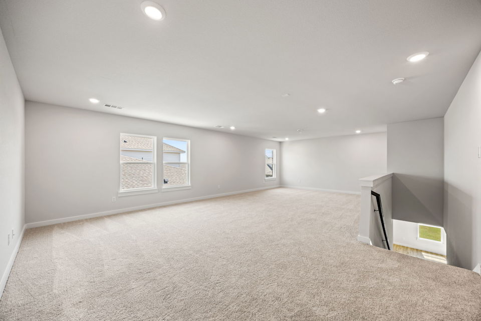 A large empty room.