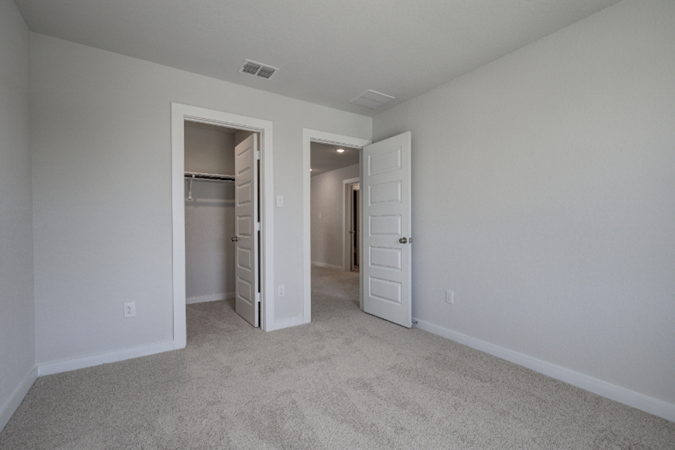 A room with white walls.