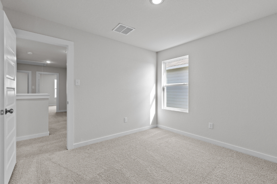 A room with white walls.