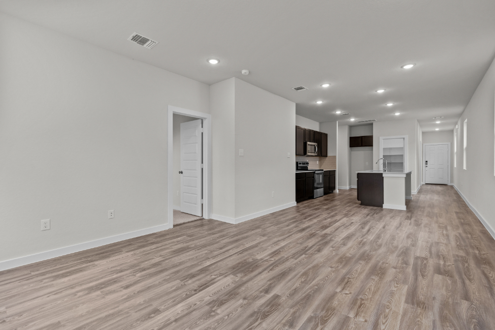 A large empty room.